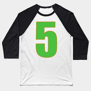 Gallant in Green: 5's Defining edge Baseball T-Shirt